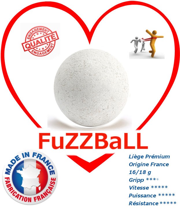 Balle anti-stress HOBBYTECH Lot de 11 Balles de Babyfoot en liège