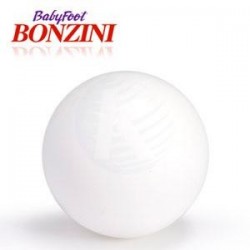 6 Balles de BABY FOOT Blanches en Plastique