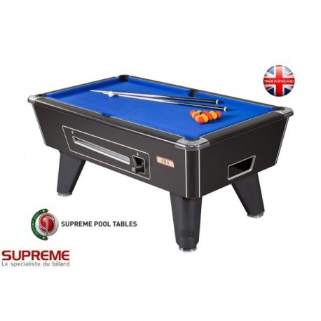 Billard Winners 7ft Suprême Noir à monnayeur
