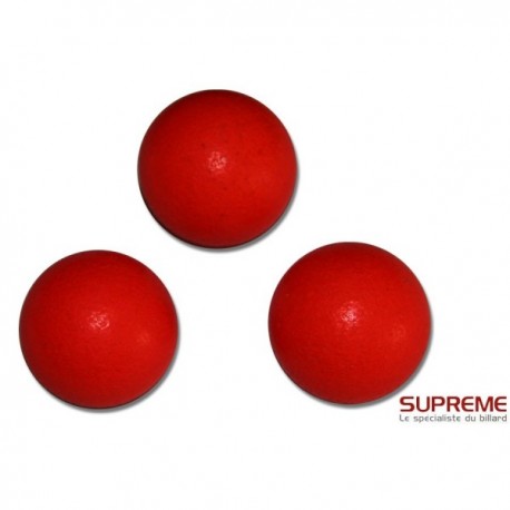 3 Balles De Baby-foot En Liège Professionnel - Couleur Au Choix (Jaune) - Pour Baby-foot Standard