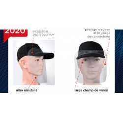 Visière de Protection pour Casquette