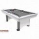 Billard Crosby 7 ft Américain Blanc Tapis Gris
