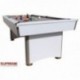 Billard Crosby 7 ft Américain Blanc Tapis Gris