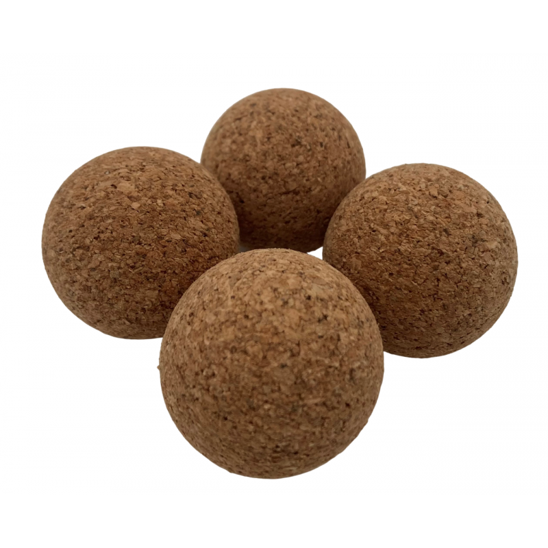 Balles De Liège Blanches Bonzini Pour Baby-foot - Lot De 9 Balles De Compétition, Qualité Professionnelle
